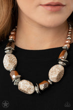 Load image into Gallery viewer, peach-glaze-blockbuster-necklace