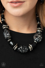 Load image into Gallery viewer, black-glaze-blockbuster-necklace