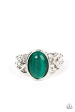 Load image into Gallery viewer, Crystals and Cat&#39;s Eye - Green
