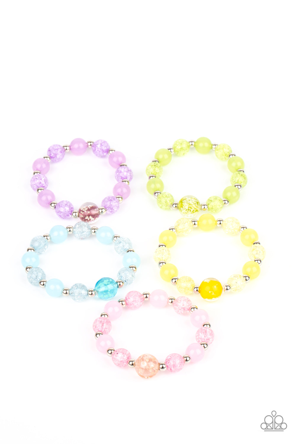 Starlet Shimmer Bracelet Kit - Glassy Beads