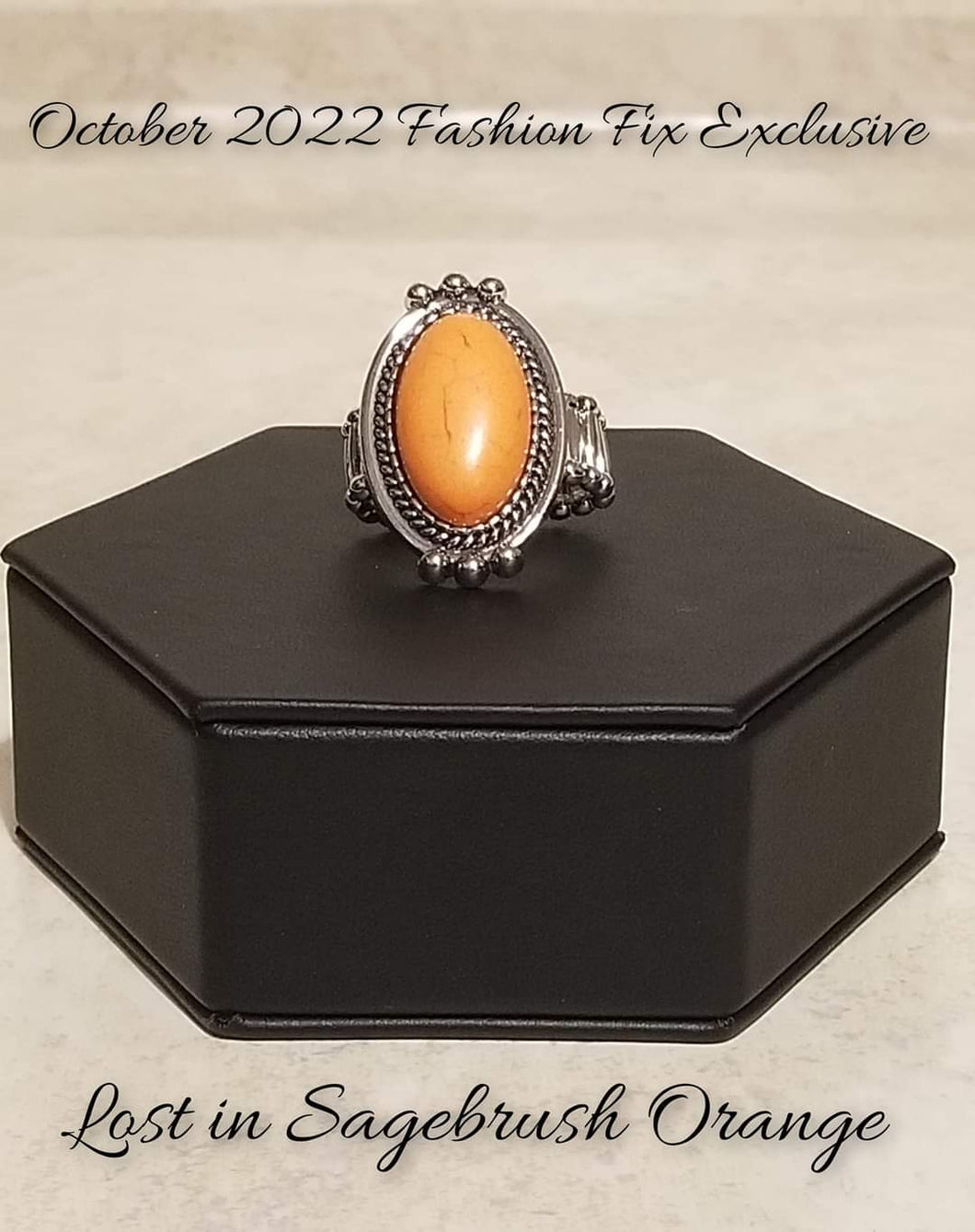 Lost in Sagebrush - Orange