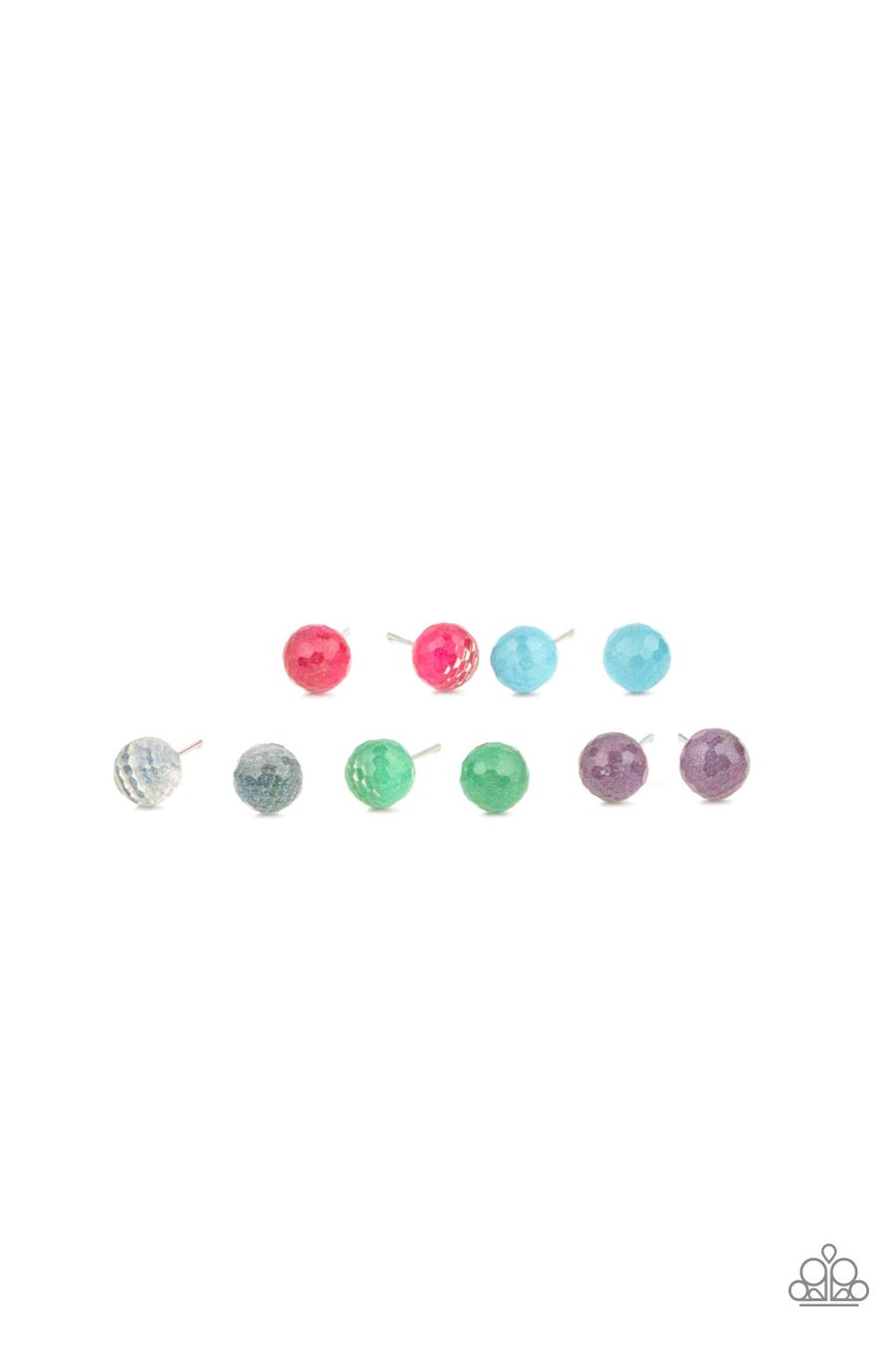 Starlet Shimmer Earring Kit - Iridescent Faceted Beads